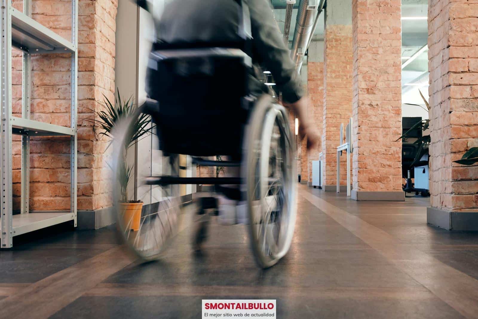 Photo of Person Using Wheelchair